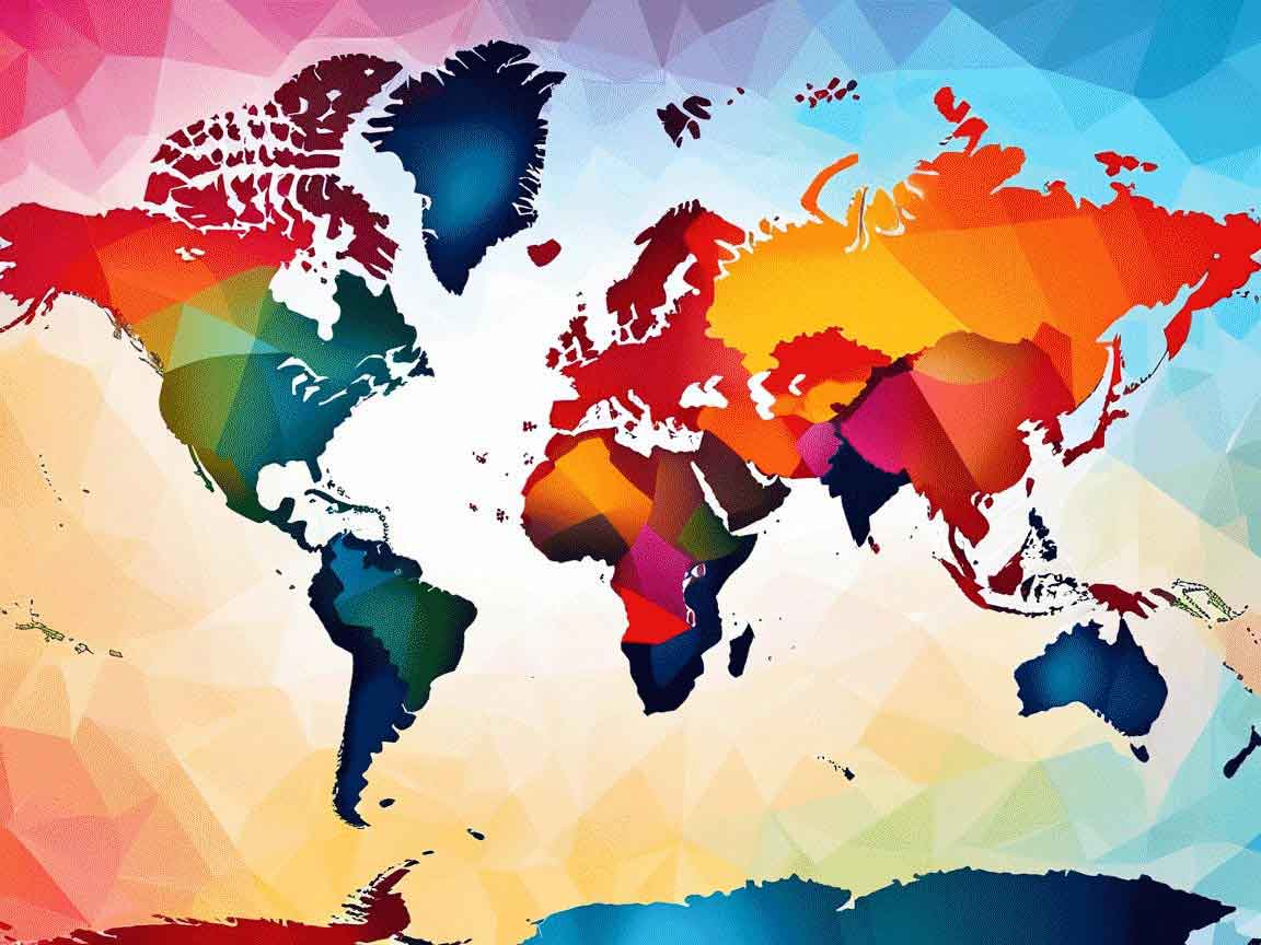 World Map Background